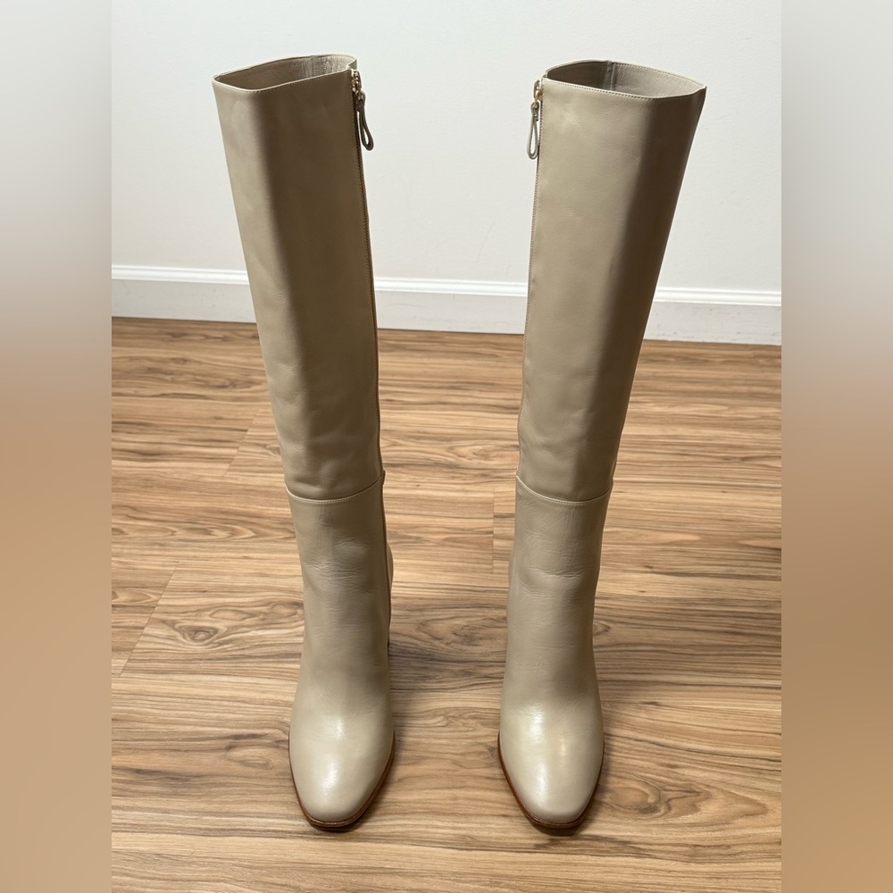 ALEXANDRE BIRMAN Candance 70 Nappa Leather Boots Size 39 / US 9 - Picture 3 of 10